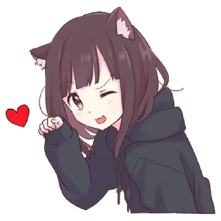 Sticker from Куруми-чан 2 @nyasticks