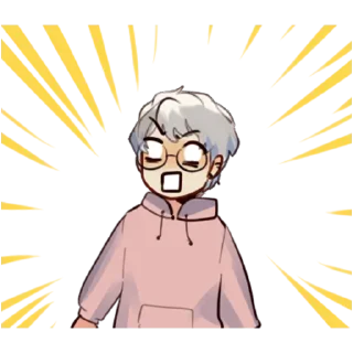 😱 emoji Минами-кун @tg_sticks Telegram sticker 19 of 33