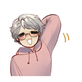 😳 emoji Минами-кун @tg_sticks Telegram sticker 16 of 33