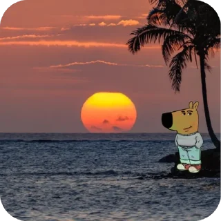 🫥 emoji Чилловый парень @MoiStikiBot Telegram sticker 10 of 53