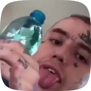 😋 emoji Lil peep Telegram sticker 16 of 28