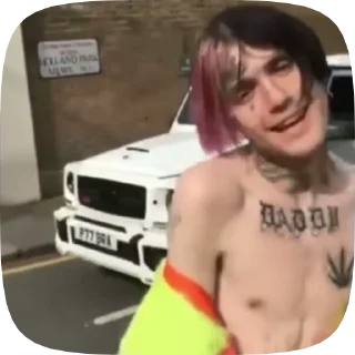 😄 emoji Lil peep Telegram sticker 9 of 28