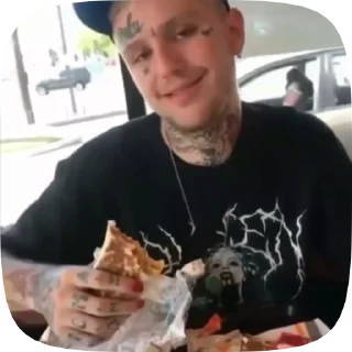 😬 emoji Lil peep Telegram sticker 12 of 28