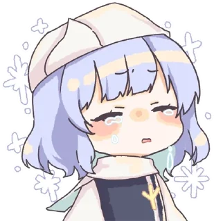 😭 emoji Crying 2hus by もこきよ (2757229) Telegram sticker 12 of 31