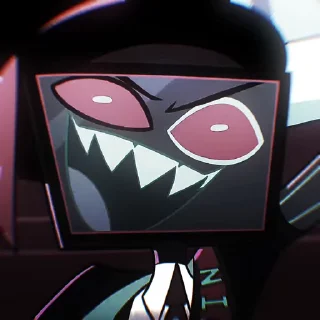 💫 emoji БОЛЬШЕ ⇨ @CLOOBHUB ВОКС ОТЕЛЬ ХАЗБИН HAZBIN HOTEL Telegram sticker 8 of 63