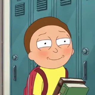 😚 emoji Morty Smith ᰔ || by @CaXxappk Telegram sticker 18 of 54