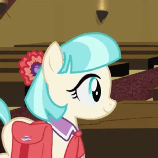 🏆 emoji Coco Pommel | @MLP_AnimatedStickers Telegram sticker 16 of 17