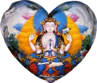 ❤️ emoji Одобрено Буддами Telegram sticker 13 of 39
