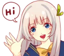 Sticker from Moody Girlfriend