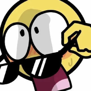 😳 emoji гача,в ананас 🍍 Telegram sticker 9 of 14