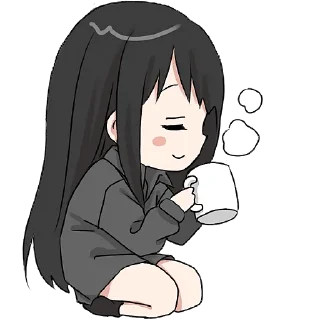 🫖 emoji Аниме тян 2 @Nyasticks Telegram sticker 8 of 41