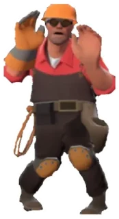 Sticker from Team fortress 2