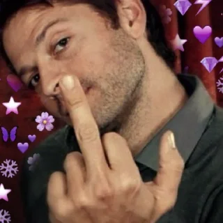 🖕 emoji 🍯CASTIEL🍯Aki🍯ciiia🍯 Telegram sticker 7 of 57