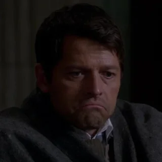 ☹️ emoji Castiel Telegram sticker 16 of 30