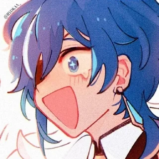 🥲 emoji Выбран Кэйа 💗 ( муж автора  ) Telegram sticker 20 of 44