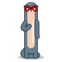 👋 emoji Frodo the Ferret Telegram sticker 5 of 19