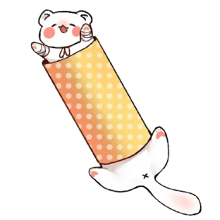 😄 emoji Ferret Dianxia🍥 Telegram sticker 15 of 92