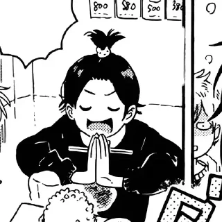 🍮 emoji ’  mio : manga ๓ @evaniwu   ♡     ˒ Telegram sticker 7 of 35