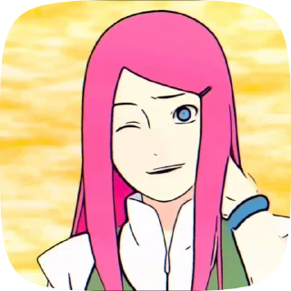 🎐 emoji Кушина @stickersnaryto Telegram sticker 6 of 50