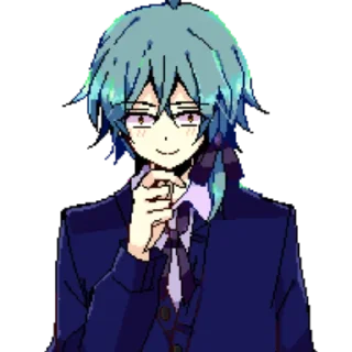 🙂 emoji Эш Брэдли~{by: @qiiealmx} Telegram sticker 22 of 38