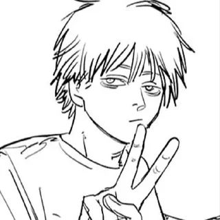 😐 emoji человек бензопила @tgstickk Telegram sticker 1 of 30