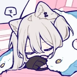 😴 emoji ありがとう！ Telegram sticker 8 of 28