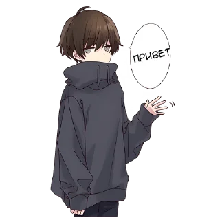Sticker from Менхера-кун (BIG) @Nyasticks