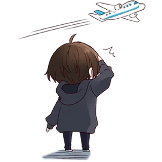 ✈️ emoji Менхера-кун 2 @nyasticks Telegram sticker 12 of 26