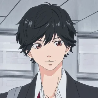 😊 emoji KOU MABUCHI @anime_sticks ✧✧✧✧✧✧✧✧ Telegram sticker 13 of 40