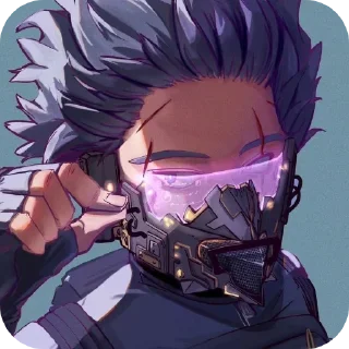 ⛑ emoji Шинсо Хитоши Telegram sticker 1 of 37