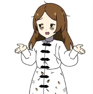 ❤‍🩹 emoji Умираю с Мори Гяру Telegram sticker 14 of 105