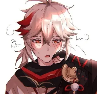 🌟 emoji 🍁Кадзуха🍁 by @jexxqw Telegram sticker 17 of 60