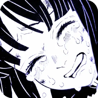 🙁 emoji 𝑲𝒂𝒏𝒂𝒐 𝑻𝒔𝒖𝒚𝒖𝒓𝒊🪽 @qw0llo Telegram sticker 12 of 24