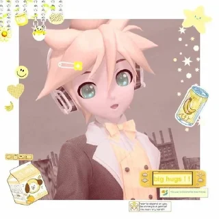 ⭐ emoji ✩LEN✩ Diva  @kznahrt Telegram sticker 11 of 120