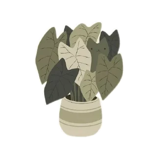 Sticker from Divamavia.plants :