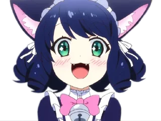 😺 emoji Show by Rock!! - Cyan @Missing_Stickers Telegram sticker 23 of 62