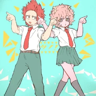 💗 emoji Kirishima and Mina Telegram sticker 24 of 54