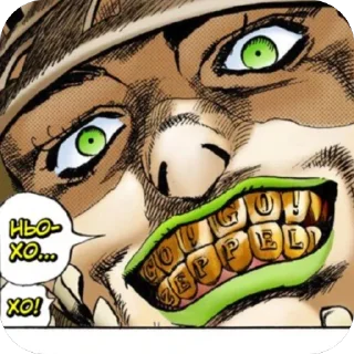 Sticker from Steel ball run