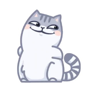 🤗 emoji серый персик Telegram sticker 5 of 49