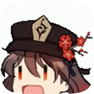 😱 emoji Генш Telegram sticker 14 of 50