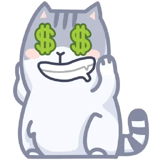 💰 emoji Серый Персик Telegram sticker 18 of 49