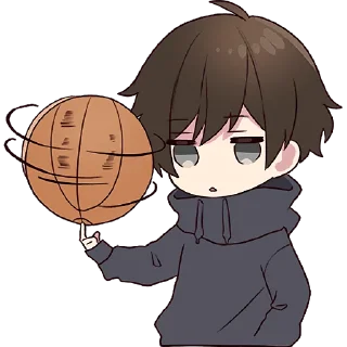 🏀 emoji Менхера-кун 2 @Nyasticks Telegram sticker 19 of 42