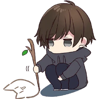 ✍ emoji Менхера-кун 2 @Nyasticks Telegram sticker 9 of 42
