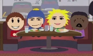 Sticker from south park