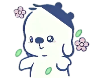 ☁️ emoji ꒰ ິ◞ ◟꒱ິ мафин ! @hugswcots Telegram sticker 9 of 24