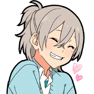 🥰 emoji Хаката-кун 2 @nyasticks Telegram sticker 1 of 25