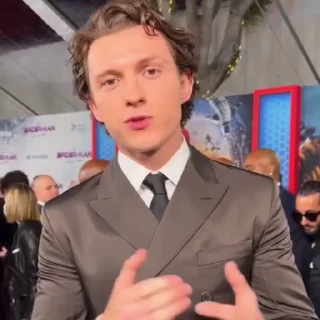 Sticker from Tom Holland `