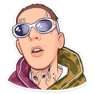 Sticker from KIZARU