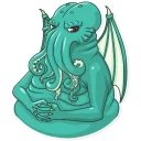 ⌛️ emoji H. P. Lovecraft Telegram sticker 22 of 30