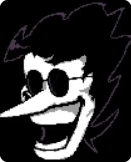 🌟 emoji GIGA Spamton Telegram sticker 11 of 18